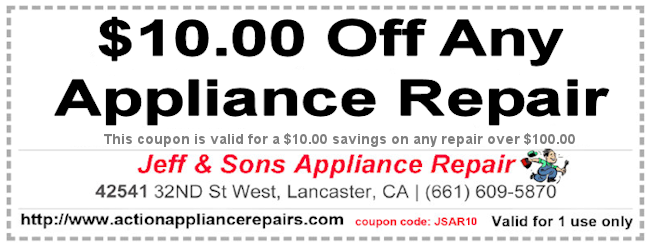 appliance repair coupons